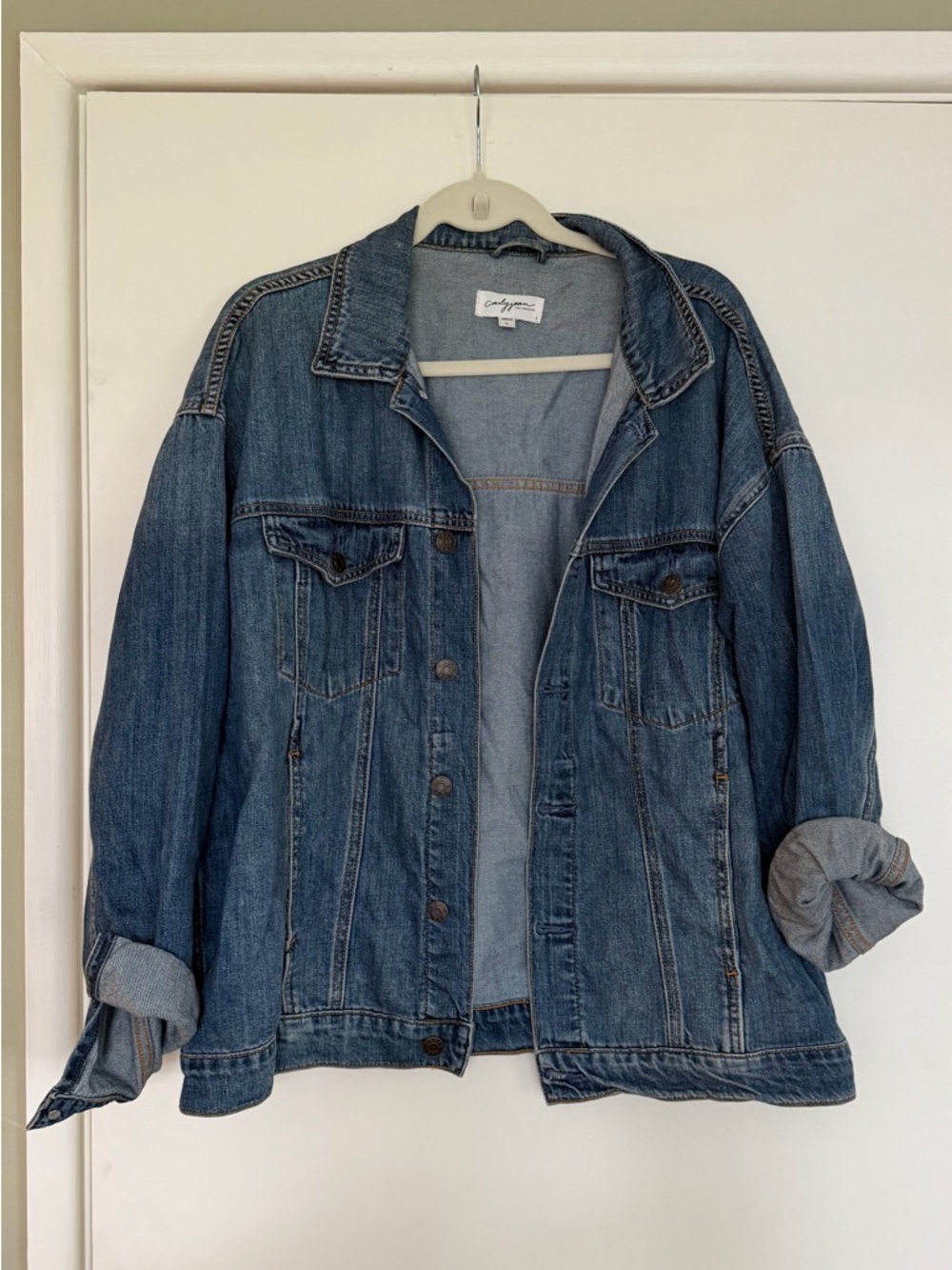 Carly Jean Los Angeles Blue Denim Jacket